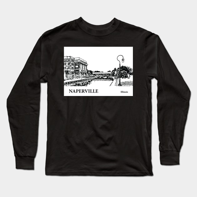 Naperville - Illinois Long Sleeve T-Shirt by Lakeric